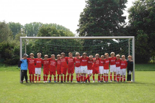 Einlagespiel der F-Jugend beim Dorfturnier