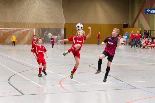 E-Jugend-Teams mit guten Leistungen beim Hallenturnier